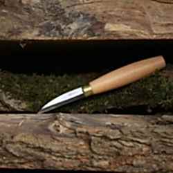 Ahşap Kuksa Kaşık Oyma Bıçağı-4 Küt Burun Uzun